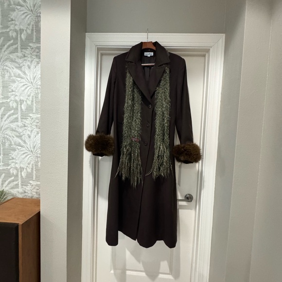 Jonathan Michael Jackets & Blazers - Jonathan Michael Size 14 Wool Double-Breasted Winter Trench Coat